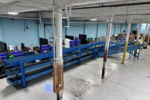 convoyeur sur mesure pour le recyclage